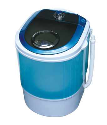 Chine Machine à laver simple tranquille de baquet de Portable bleu avec le dessiccateur couverture en plastique transparente de 2,8 kilogrammes fournisseur