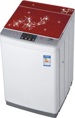 Chine Dessus 8kg rouge chargeant la machine à laver complètement automatique avec le moteur de pompe et d'en cuivre facultatif fournisseur