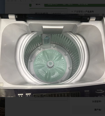 machine à laver noire du chargement 10kg supérieur, joint empilable de charge supérieure de capacité élevée fournisseur